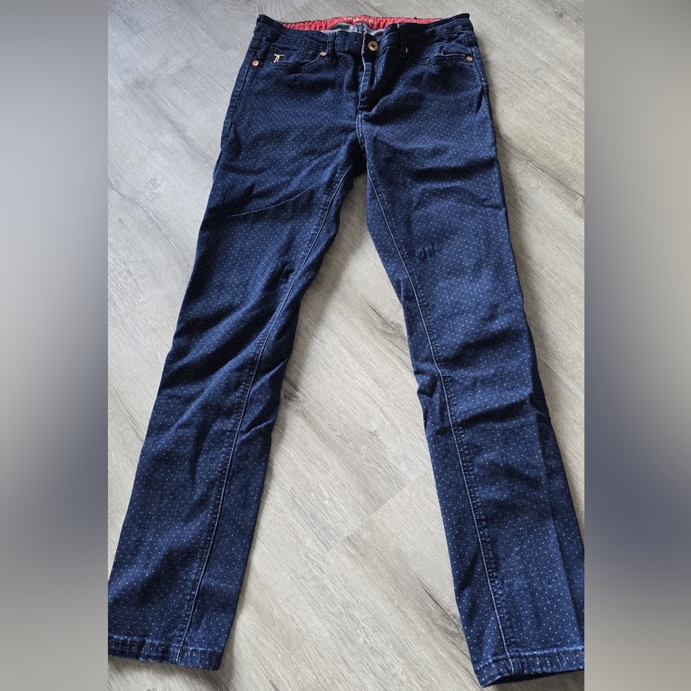 Tristan Women's Straight Leg Jeans - Dark Blue